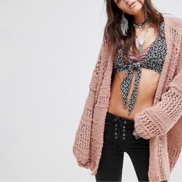 Free People Saturday Morning Cardigan Sweater - Picture 5 of 8